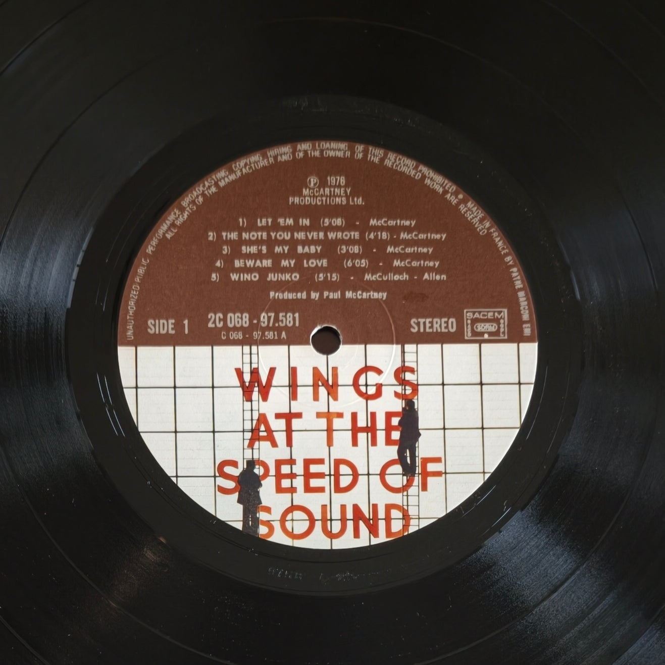 WINGS - Wings At The Speed Of Sound