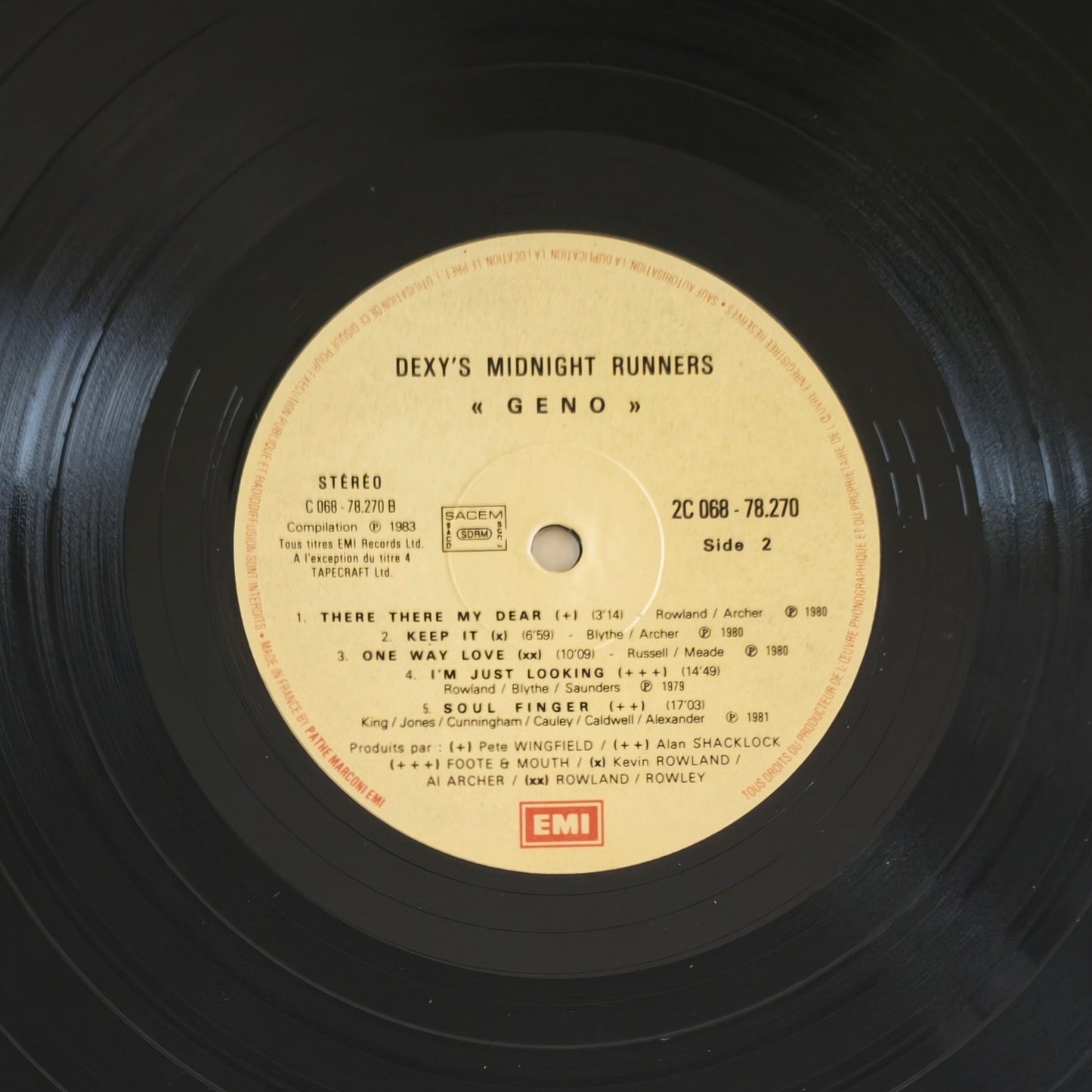 DEXYS MIDNIGHT RUNNERS - Geno