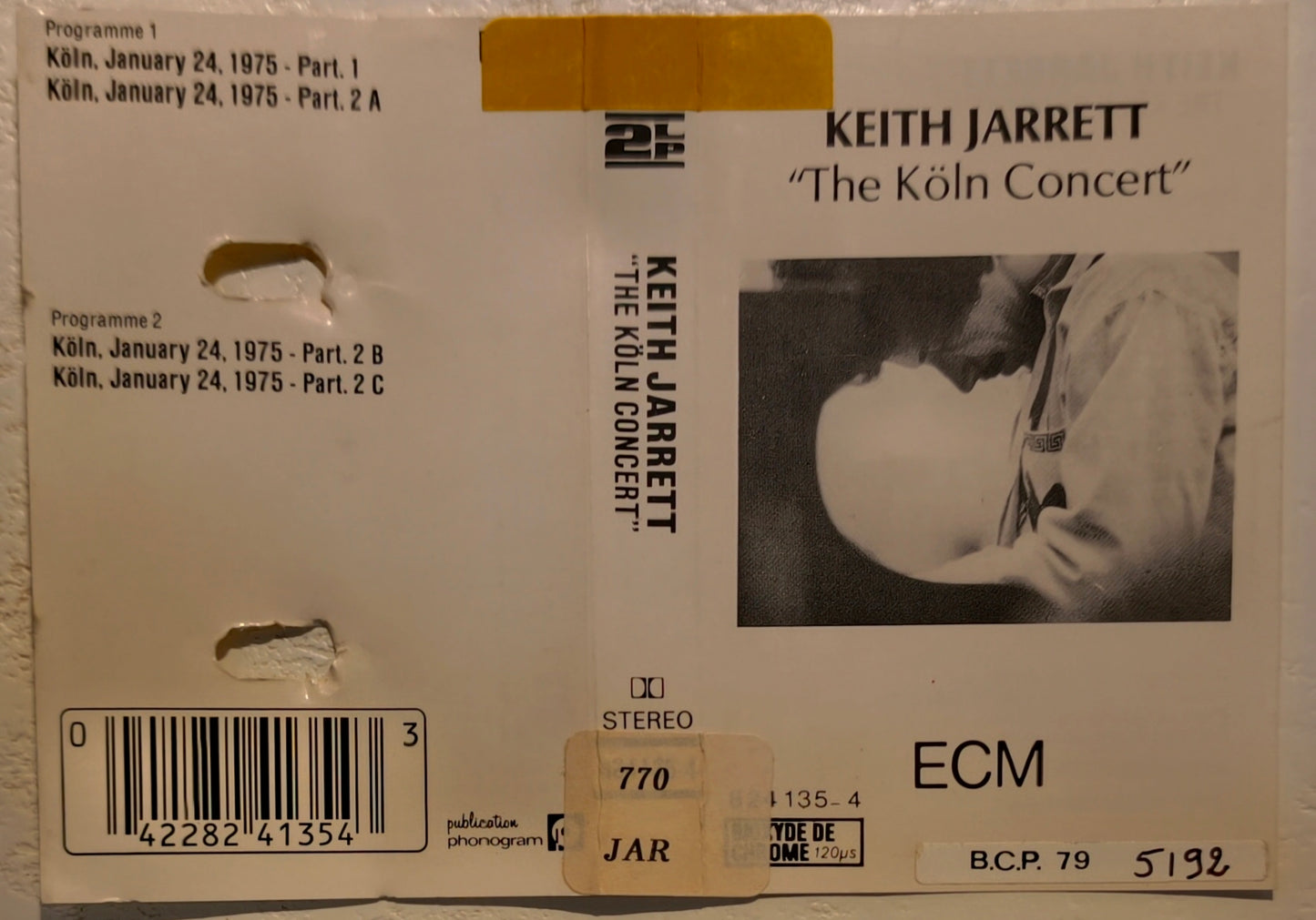 KEITH JARRETT - The Köln Concert