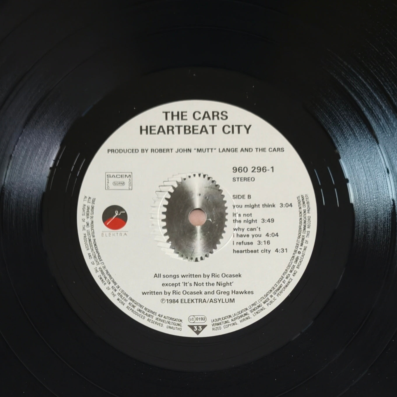 THE CARS - Heartbeat City