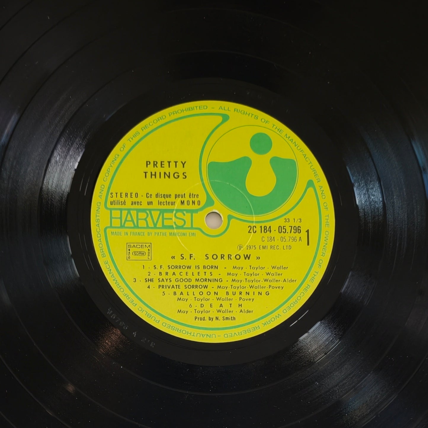PRETTY THINGS - S.F. Sorrow and Parachute