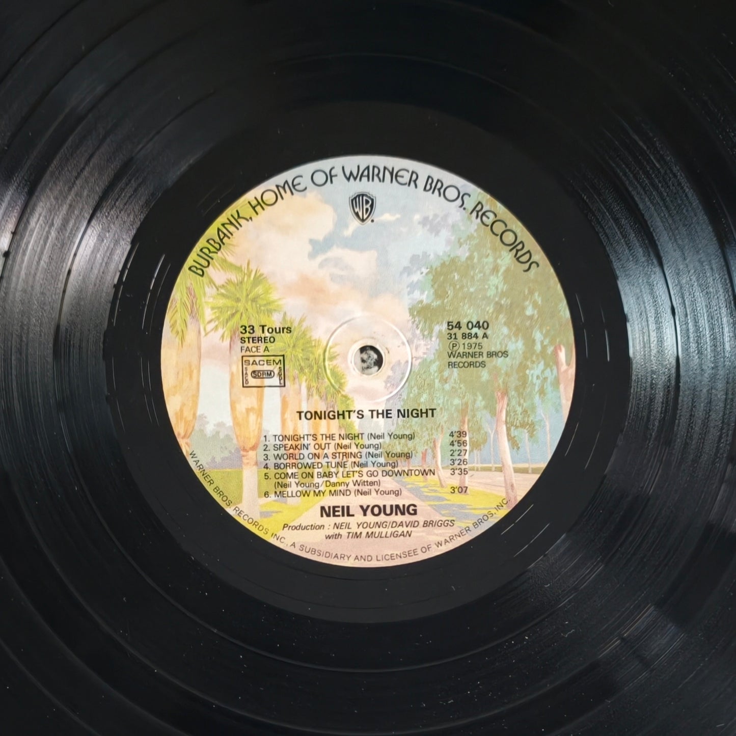 NEIL YOUNG - Tonight's The Night