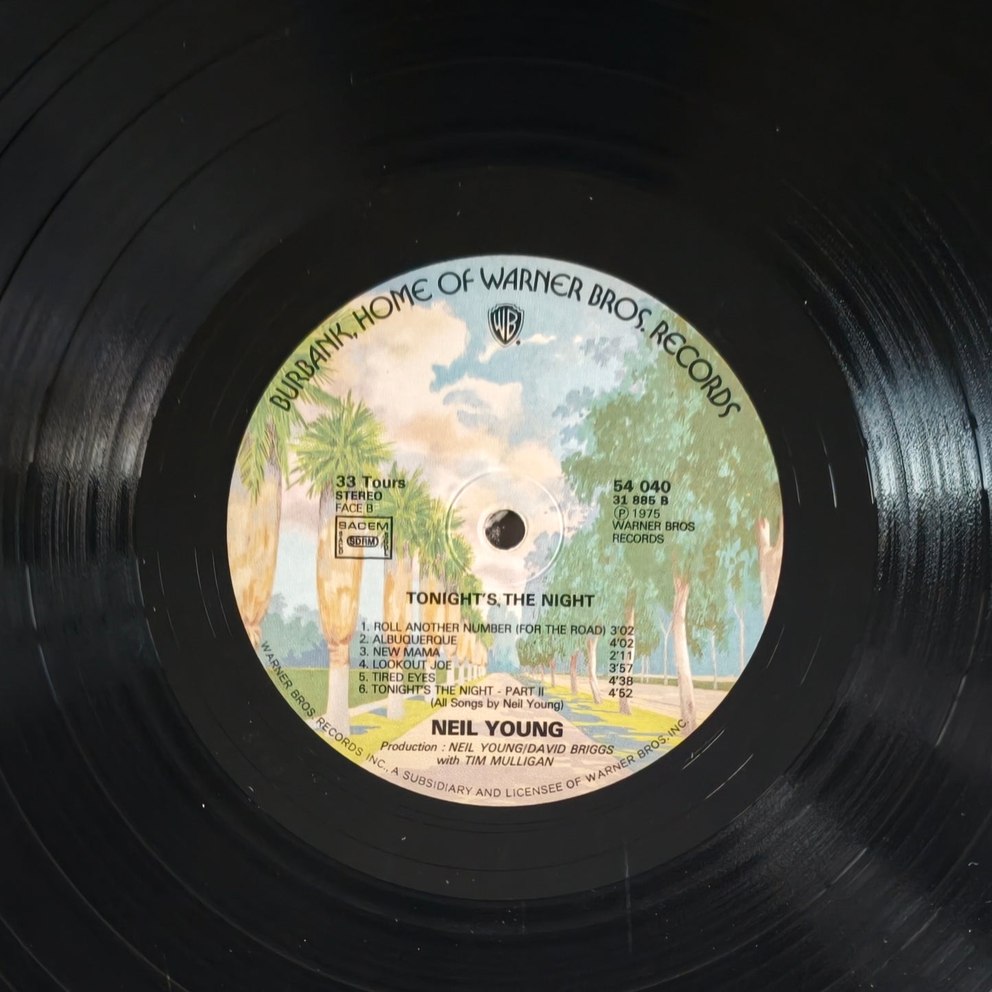NEIL YOUNG - Tonight's The Night