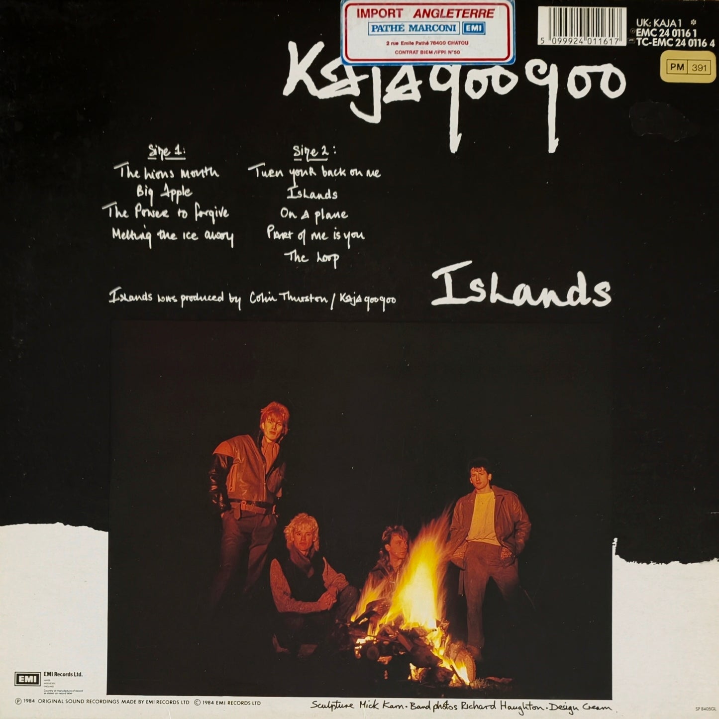 KAJAGOOGOO - Islands (Pressage UK)