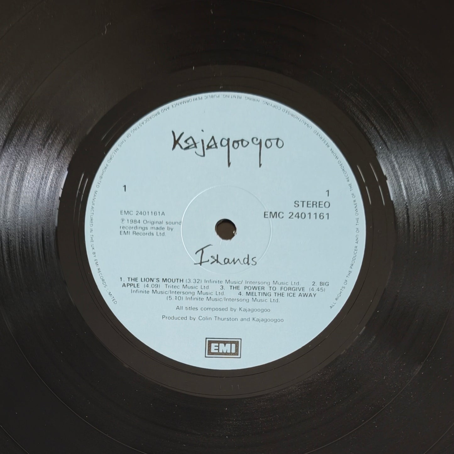 KAJAGOOGOO - Islands (Pressage UK)