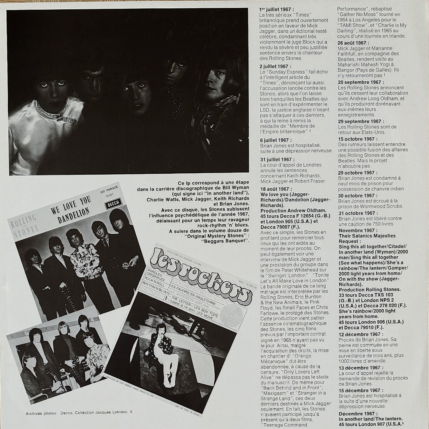 THE ROLLING STONES - Their Satanic Majesties Request
