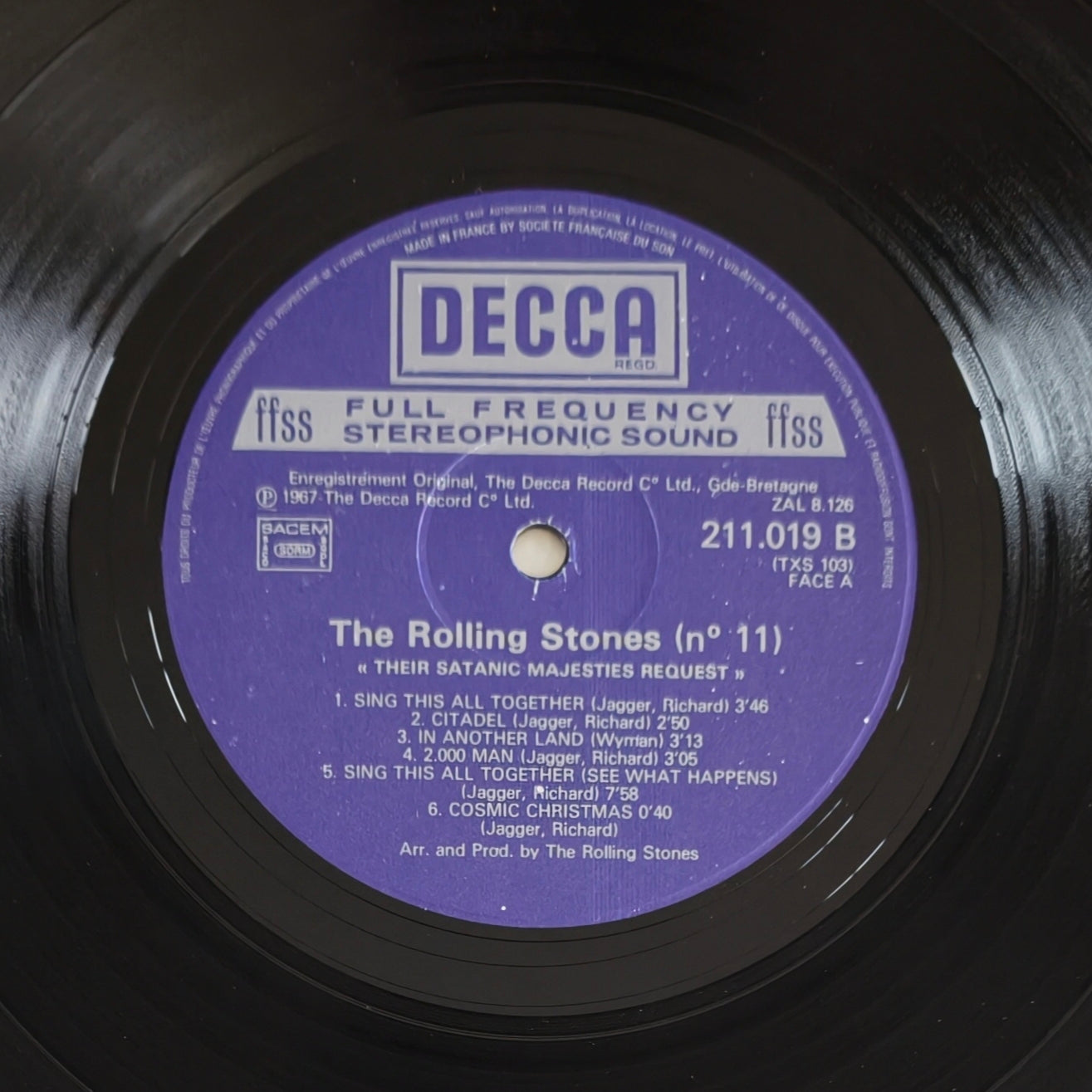 THE ROLLING STONES - Their Satanic Majesties Request