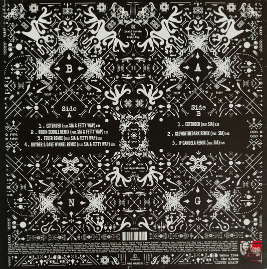 DAVID GUETTA Feat. SIA & FETTY WAP - Bang My Head (Remixes EP)