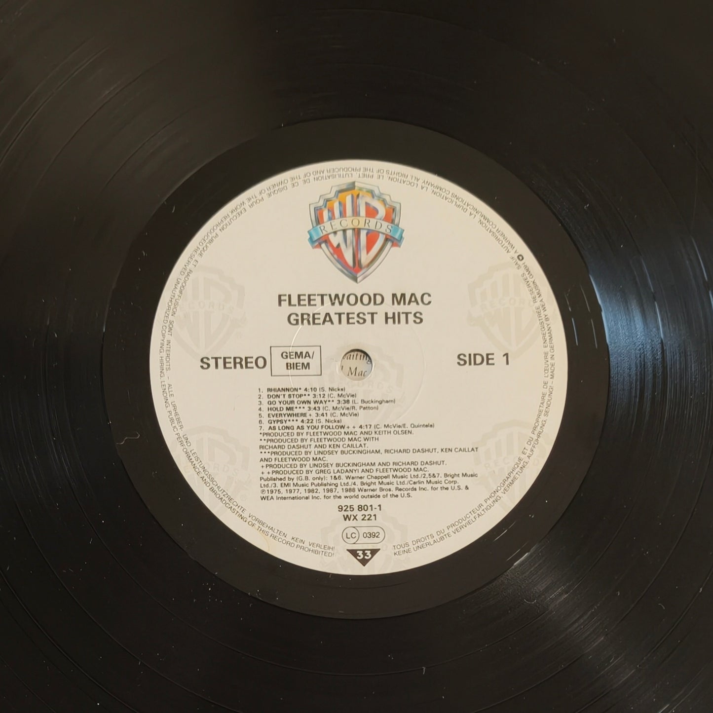 FLEETWOODMAC - Greatest Hits