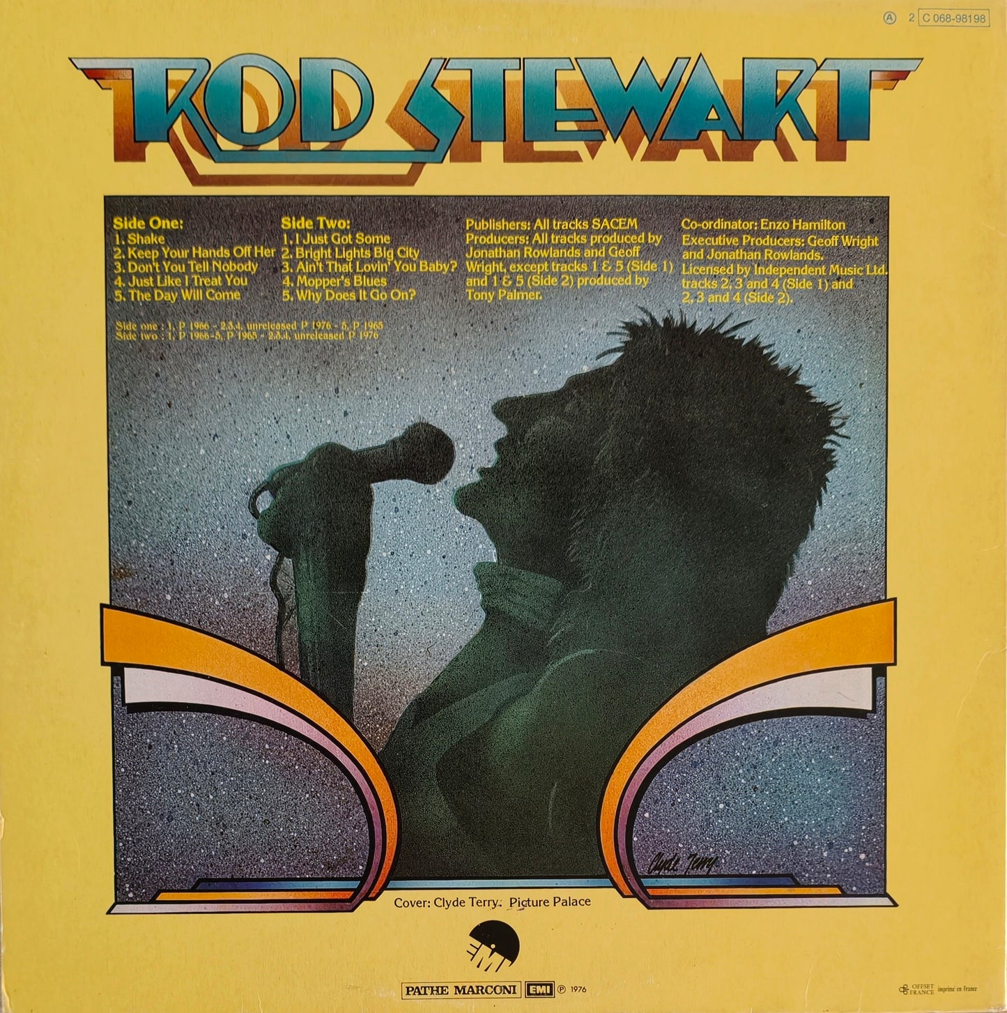 ROD STEWART - A Shot Of Rhythm And Blues