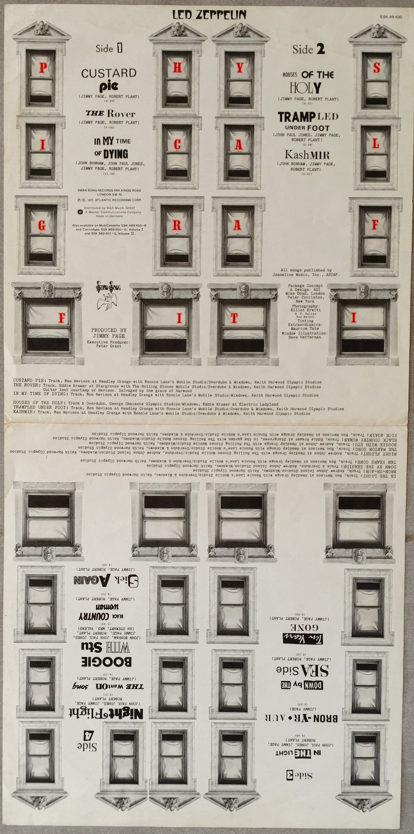 LED ZEPPELIN - Physical Graffiti