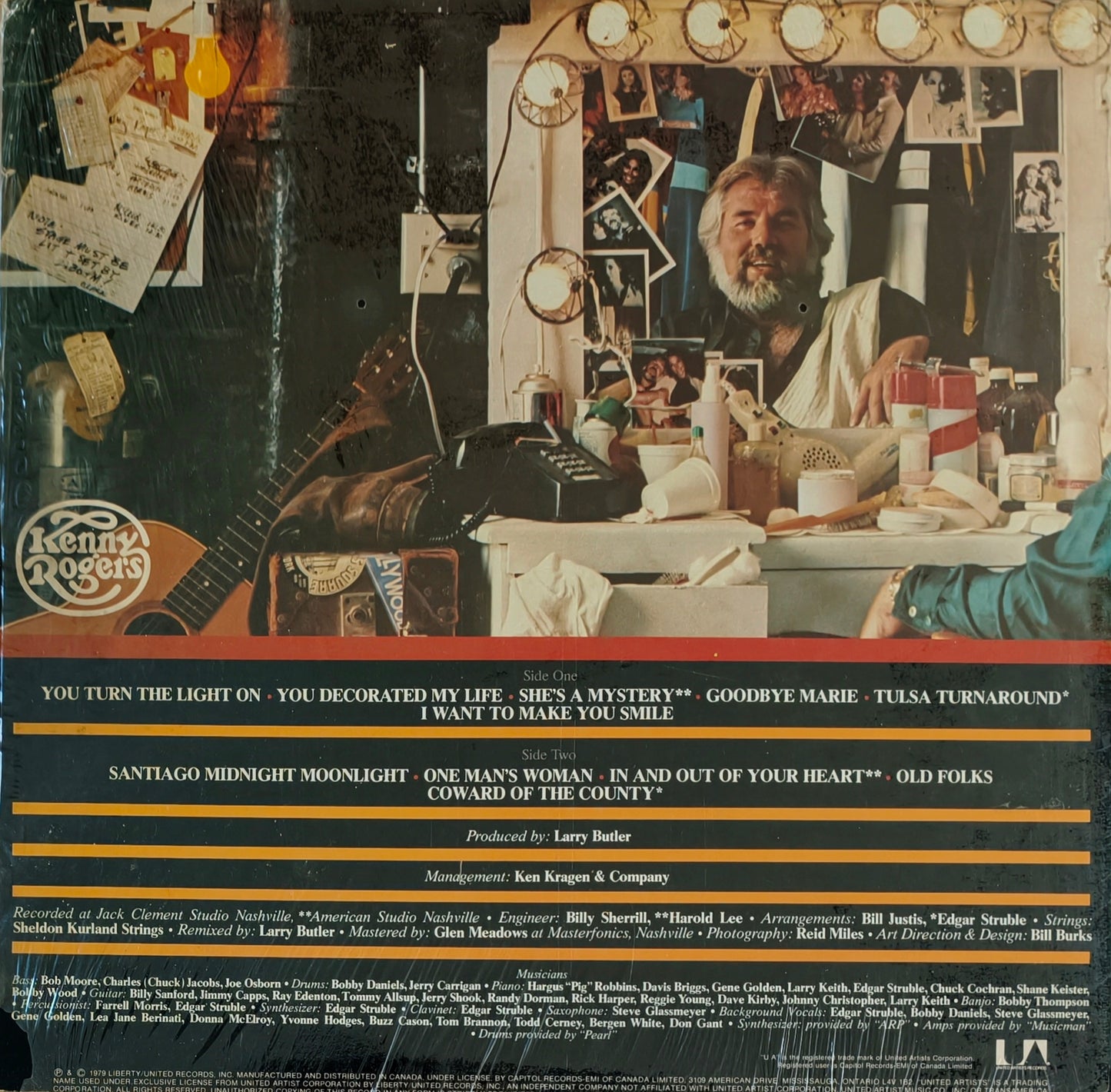 KENNY ROGERS - Kenny (Pressage Canada)