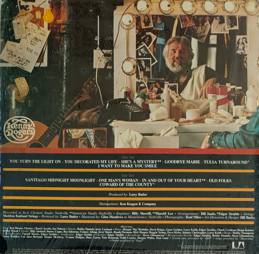 KENNY ROGERS - Kenny (Pressage Canada)