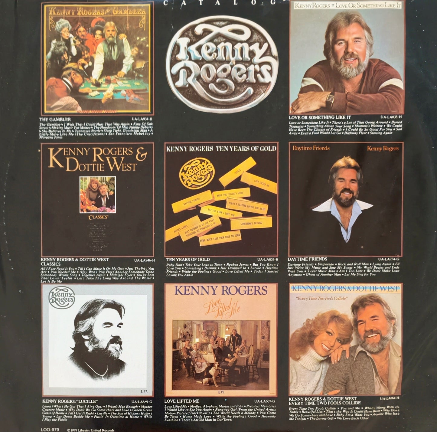 KENNY ROGERS - Kenny (Pressage Canada)