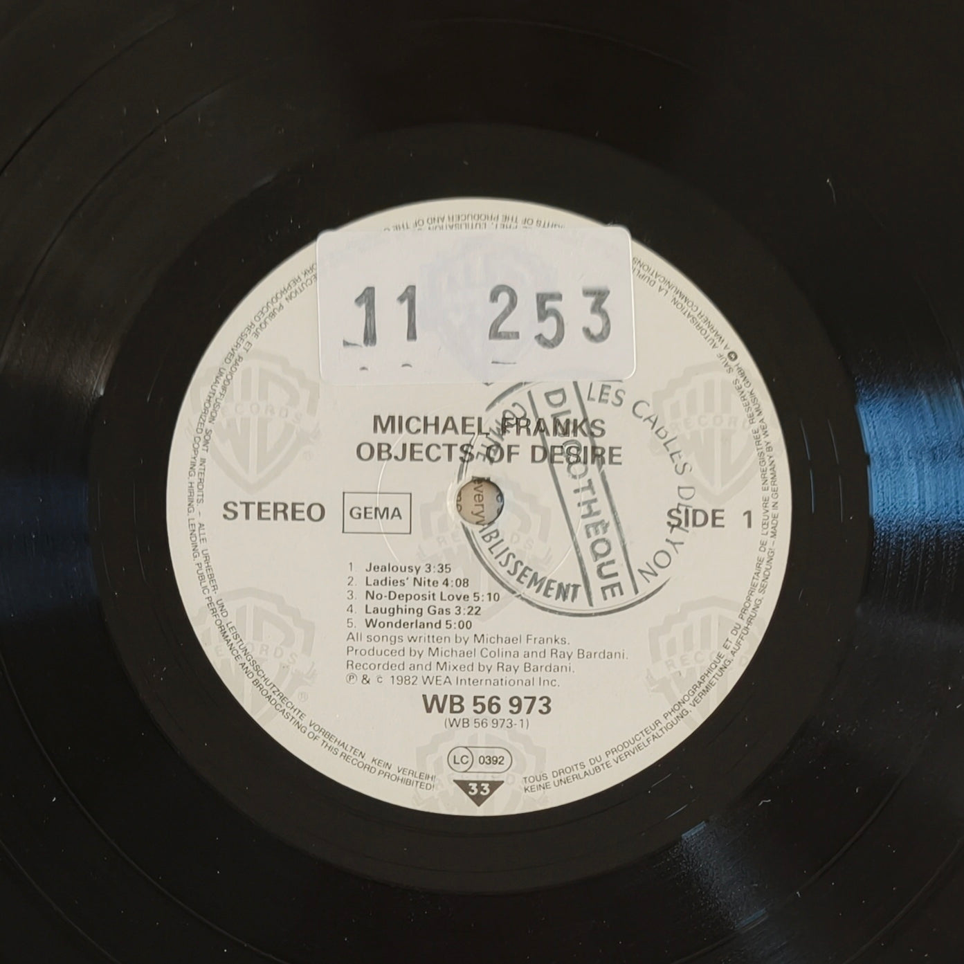 MICHAEL FRANKS - Objects Of Desire