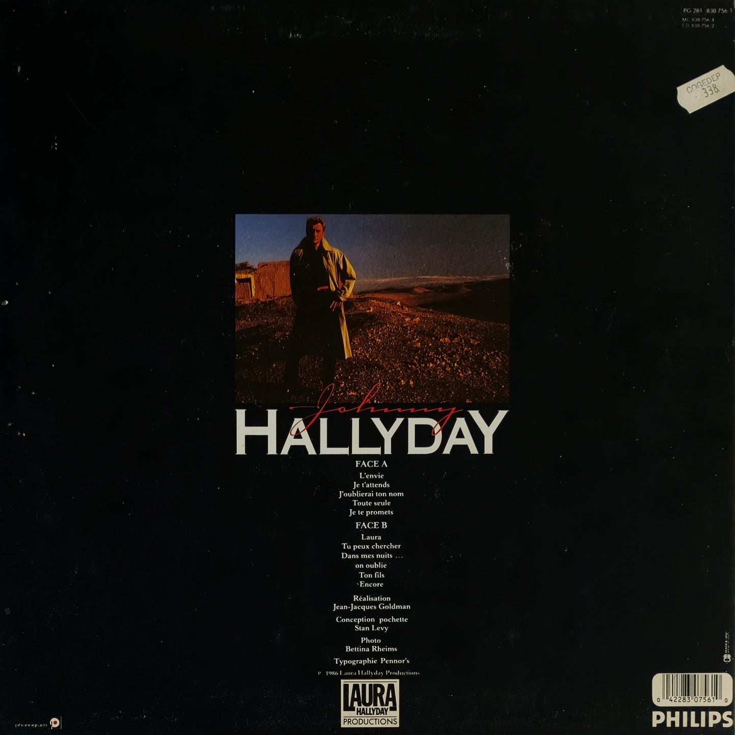 JOHNNY HALLYDAY - Gang