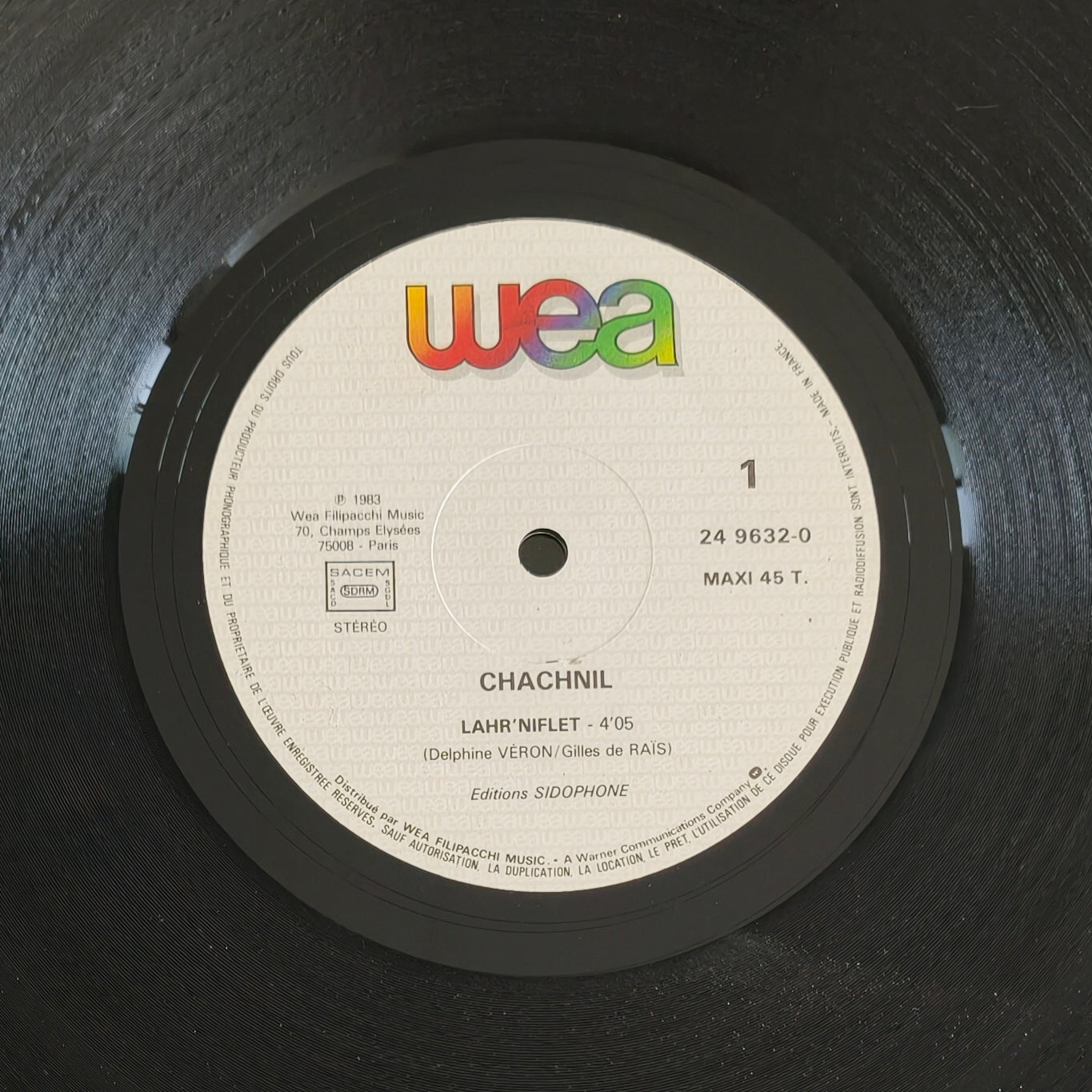 CHACHNIL - Lahr' Niflet