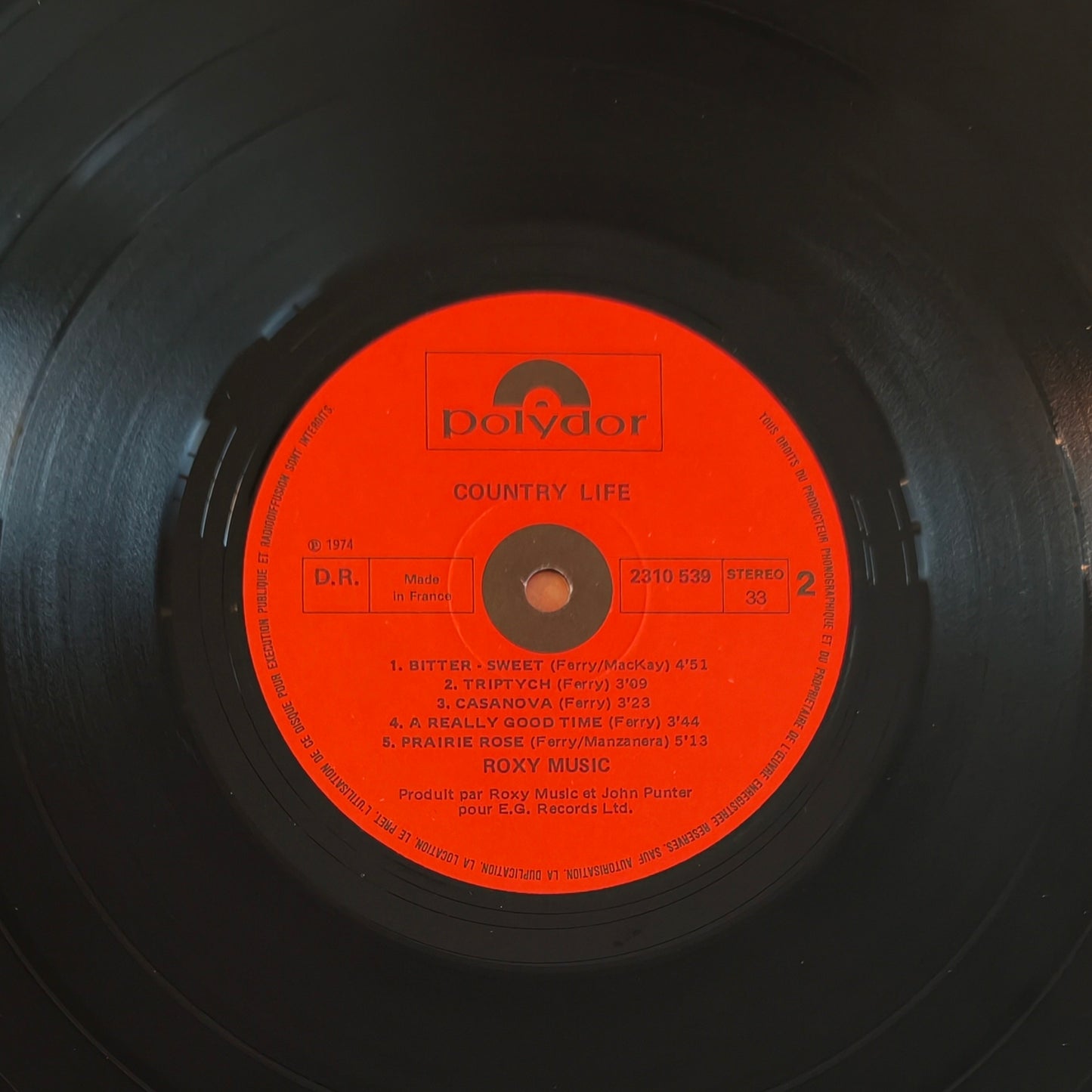 ROXY MUSIC - Country Life