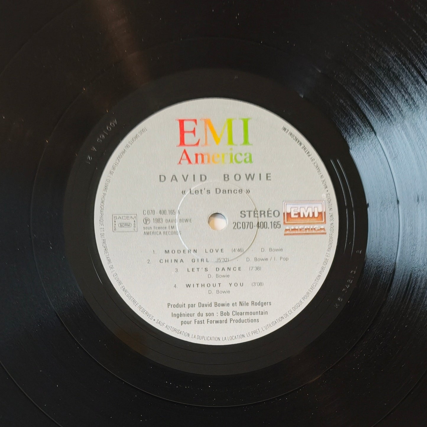DAVID BOWIE - Let's Dance