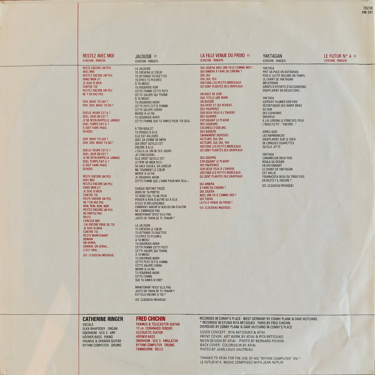 RITA MITSOUKO - Rita Mitsouko