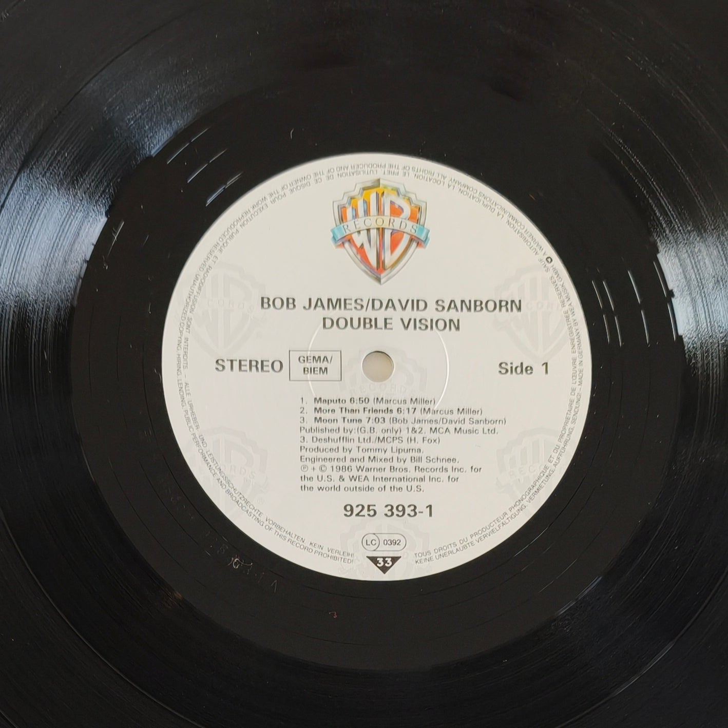 BOB JAMES / DAVID SANBORN - Double Vision