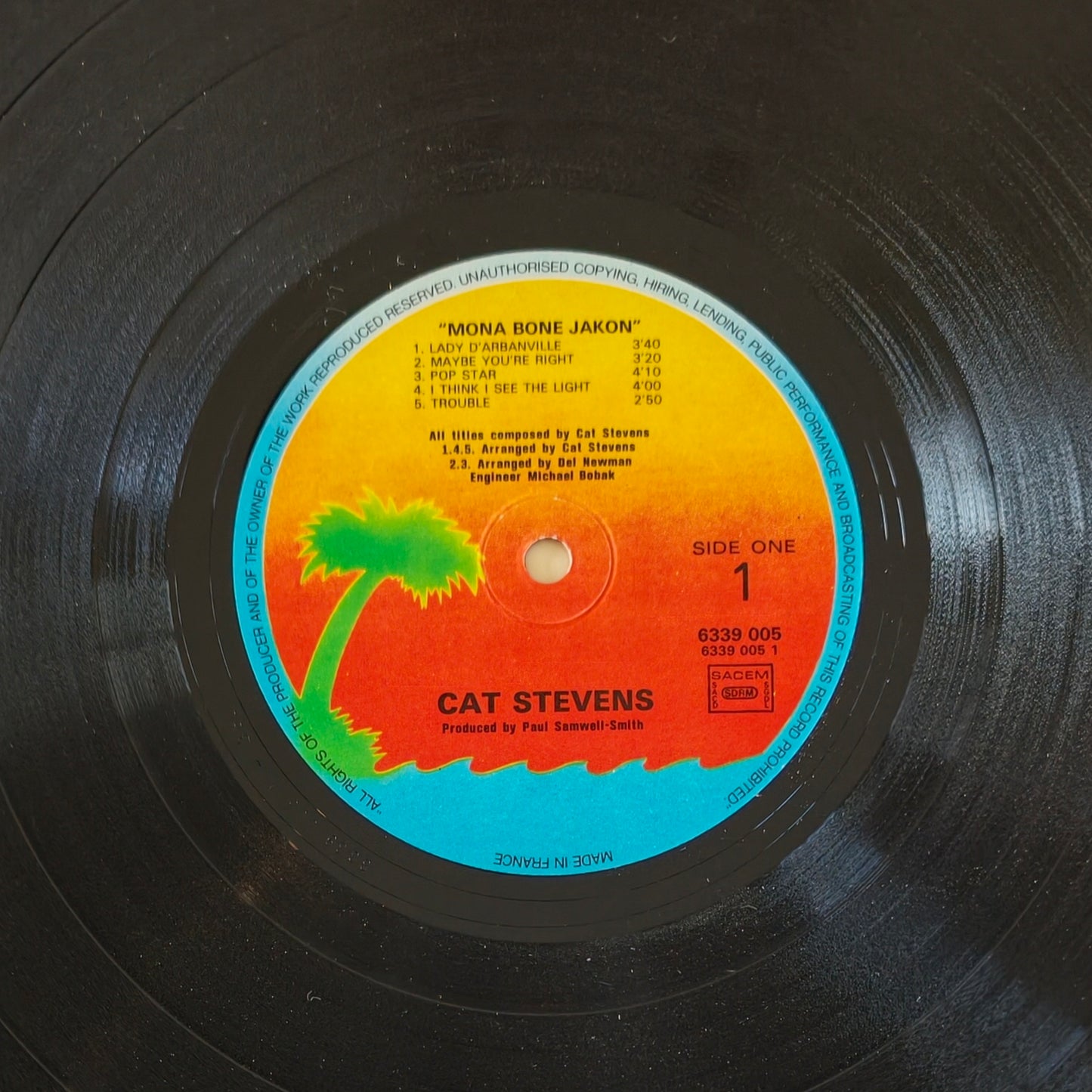 CAT STEVENS - Mona Bone Jakon