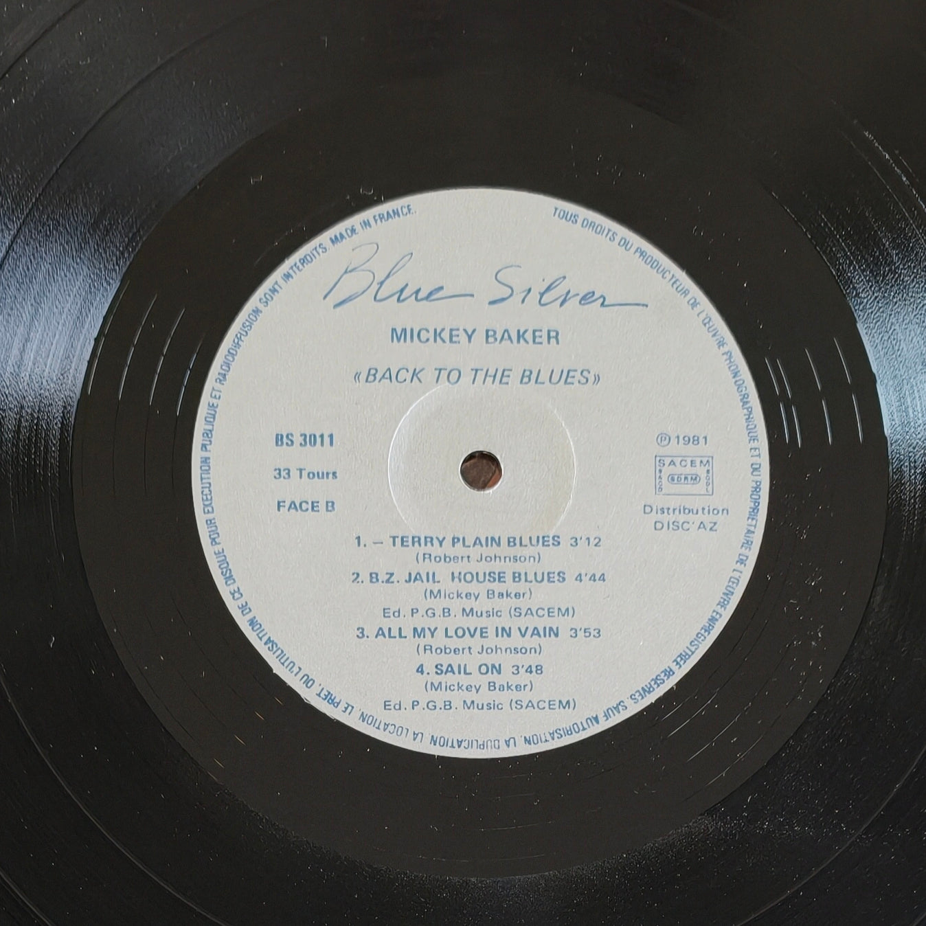MICKEY BAKER - Back To The Blues