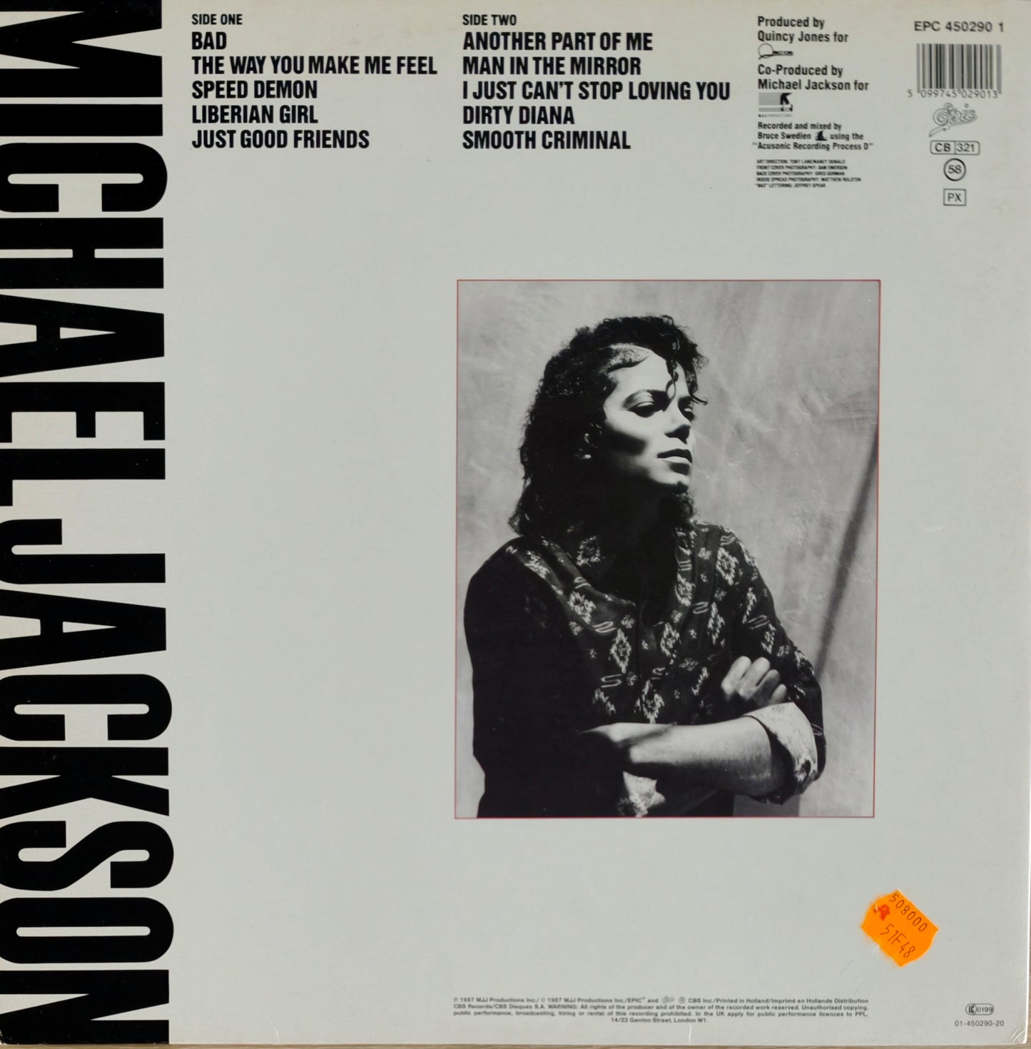 MICHAEL JACKSON - Bad
