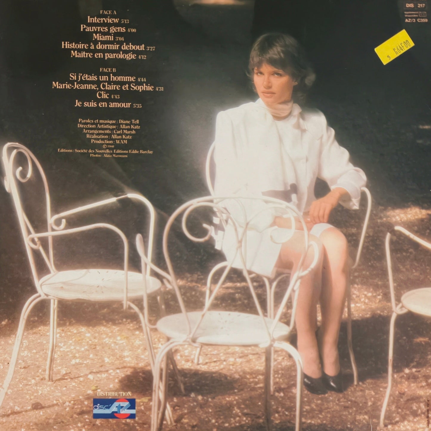 DIANE TELL - Si J'étais Un Homme
