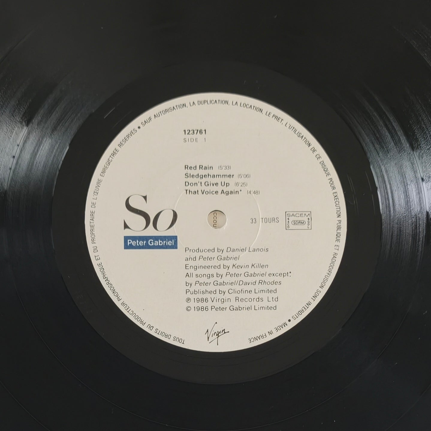 PETER GABRIEL - So
