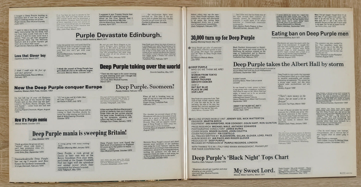 DEEP PURPLE - Who Do We Think We Are