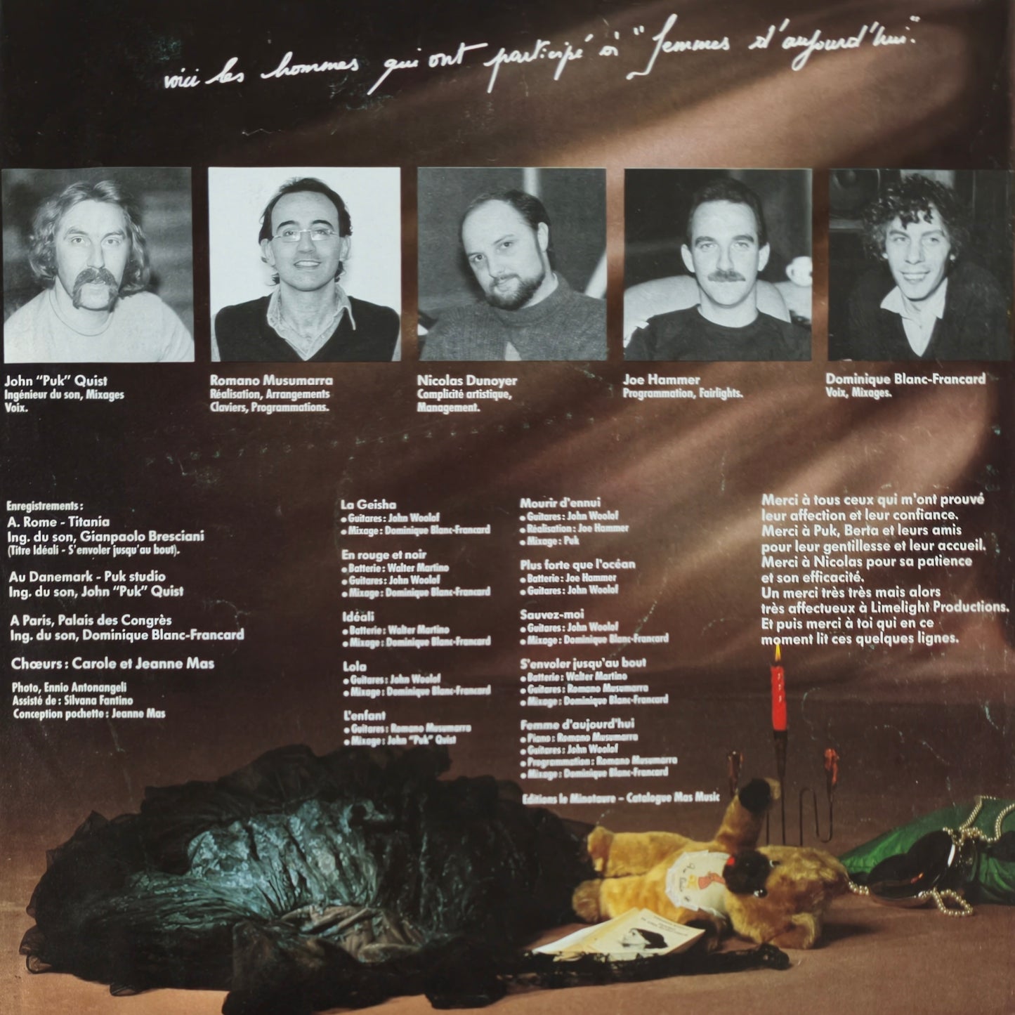 JEANNE MAS - Femmes d'aujourd'hui