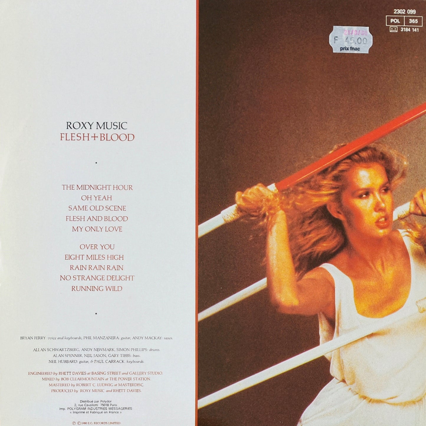 ROXY MUSIC -Flesh + Blood