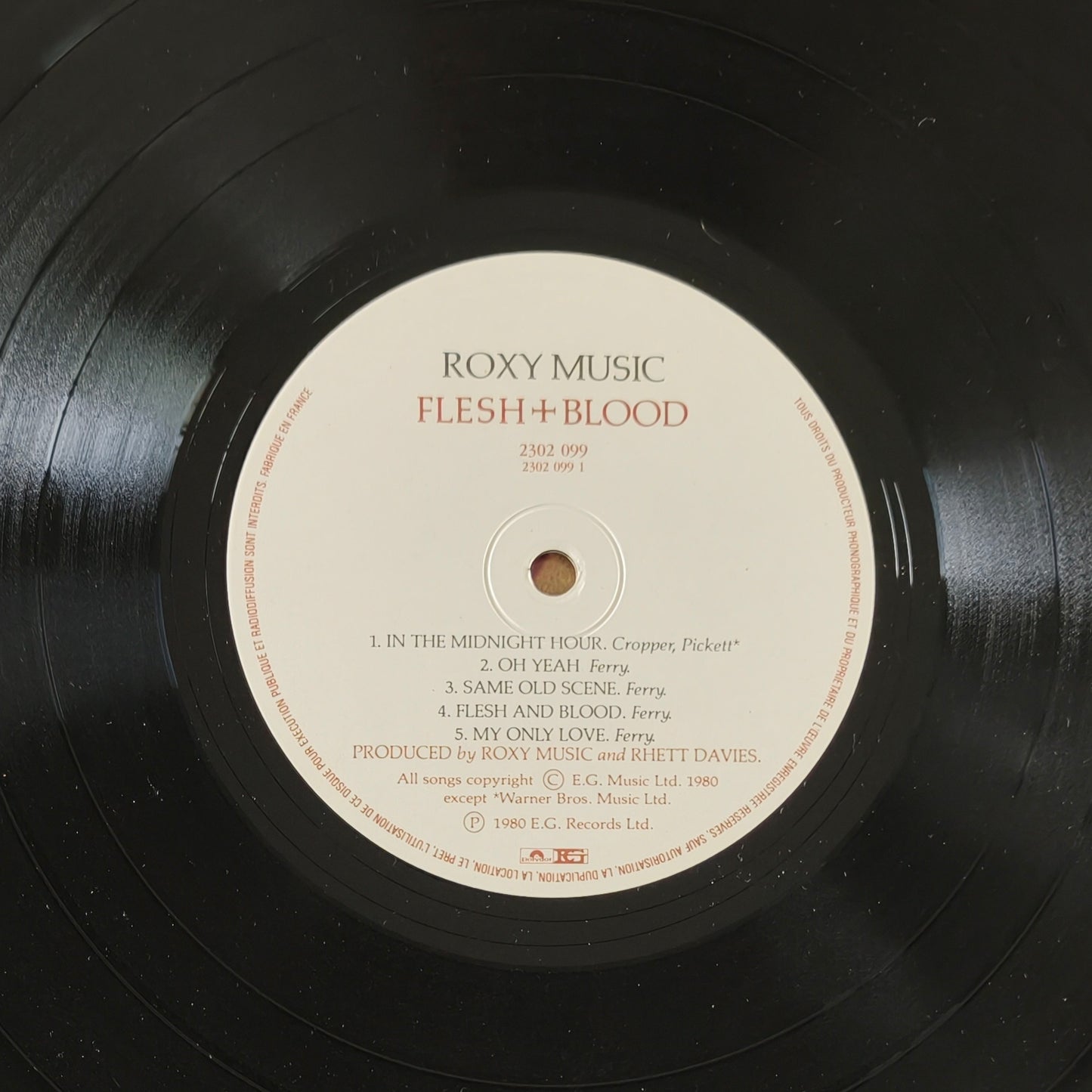 ROXY MUSIC -Flesh + Blood