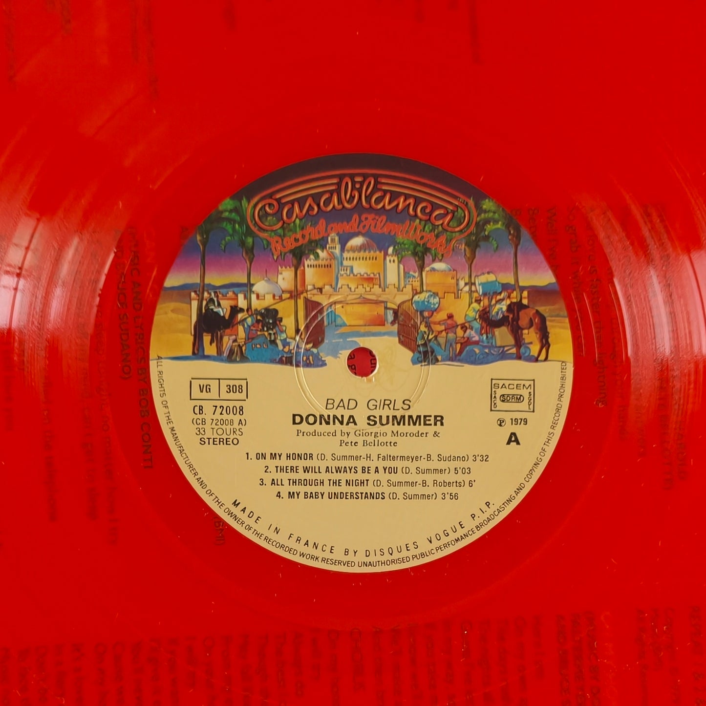 DONNA SUMMER - Bad Girls (Limited Edition disque Orange)