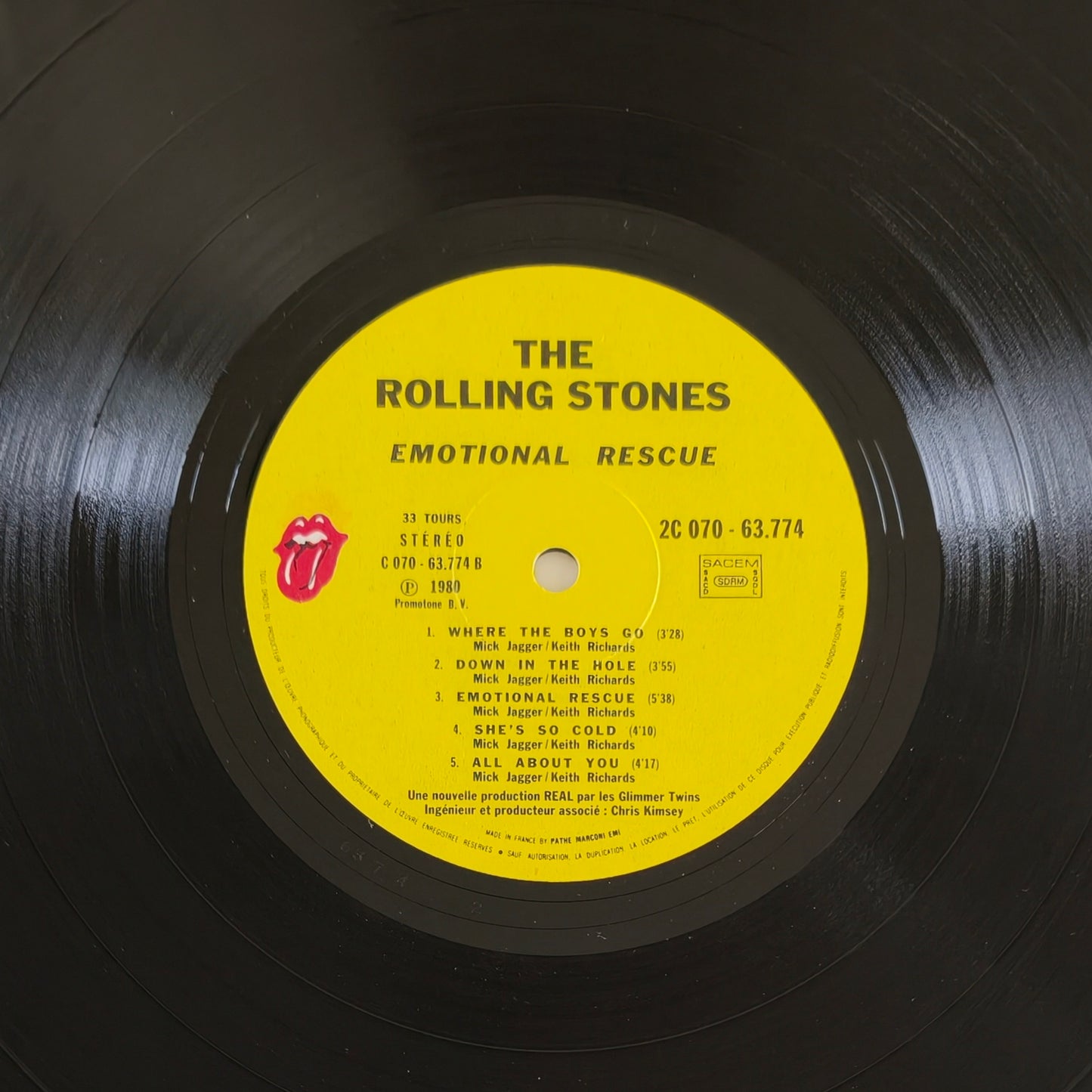 THE ROLLING STONES - Emotional Rescue