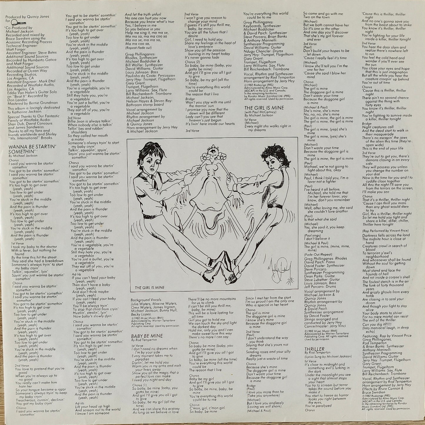 MICHAEL JACKSON - Thriller