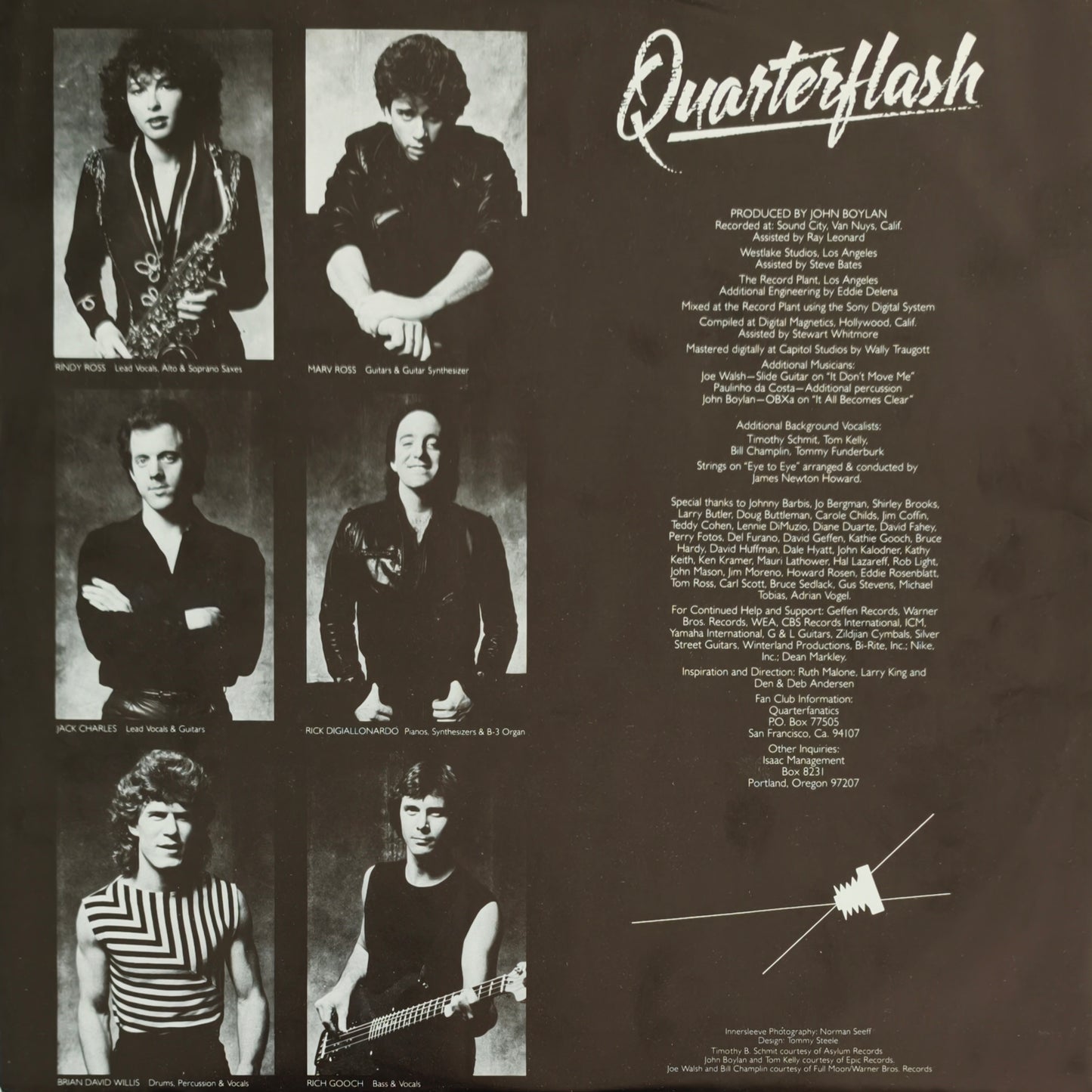 QUARTERFLASH - Take Another Picture
