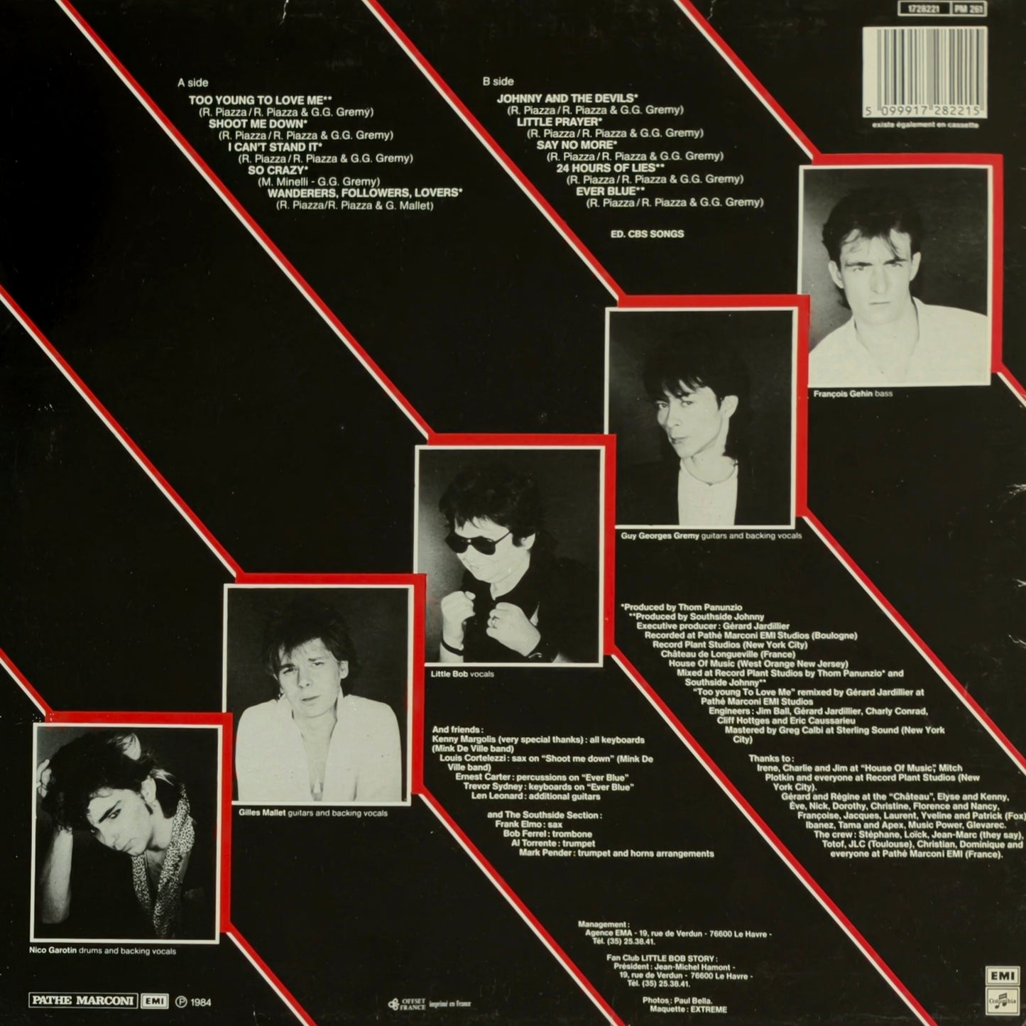 LITTLE BOB STORY - Too Young To Love Me