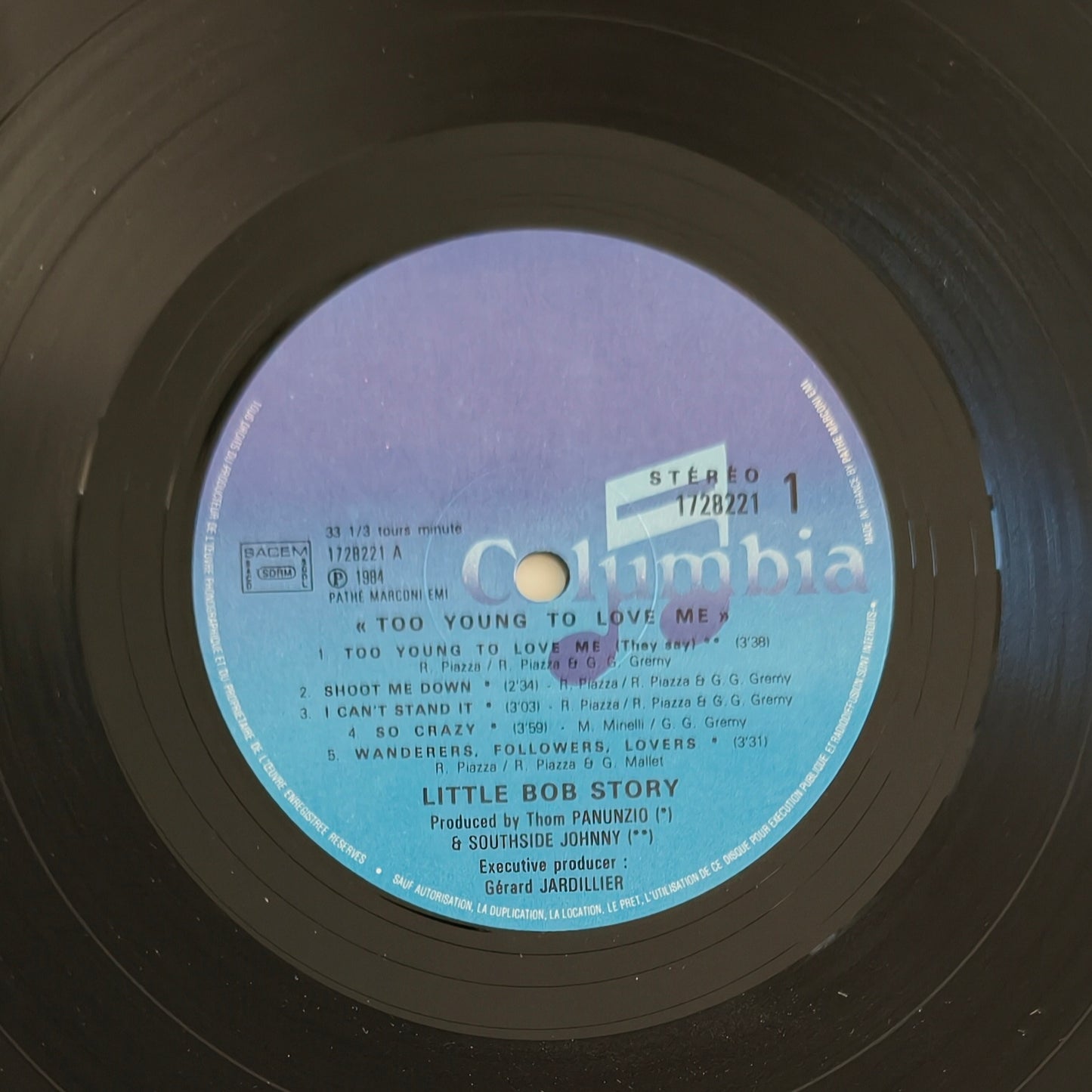 LITTLE BOB STORY - Too Young To Love Me