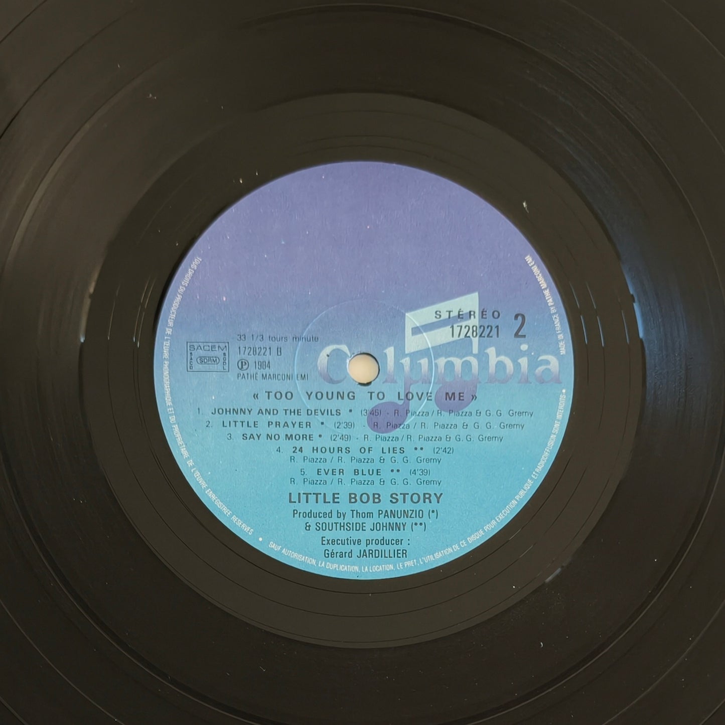 LITTLE BOB STORY - Too Young To Love Me