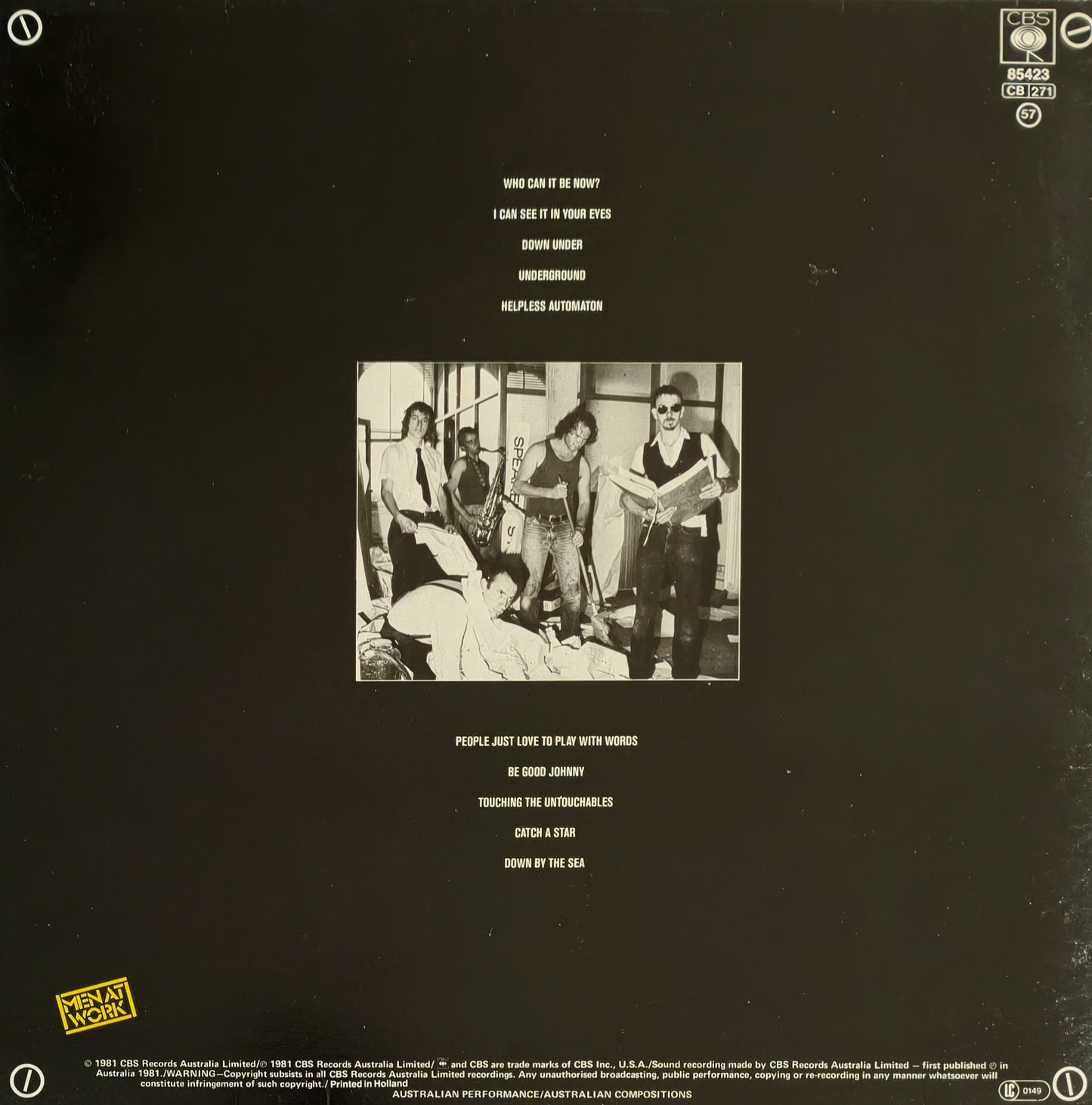 MEN AT WORK - Business As Usual