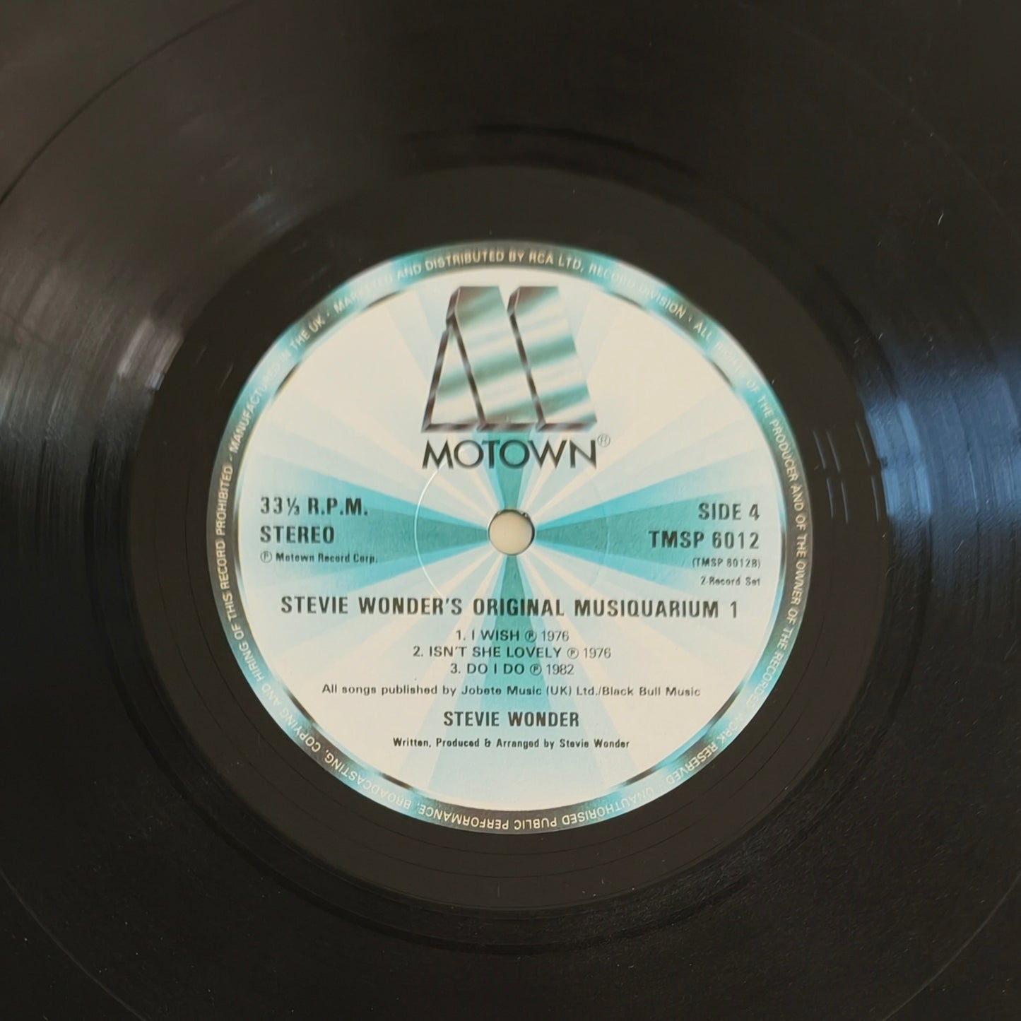 STEVIE WONDER - Stevie Wonder's Original Musiquarium 1 (Pressage UK)