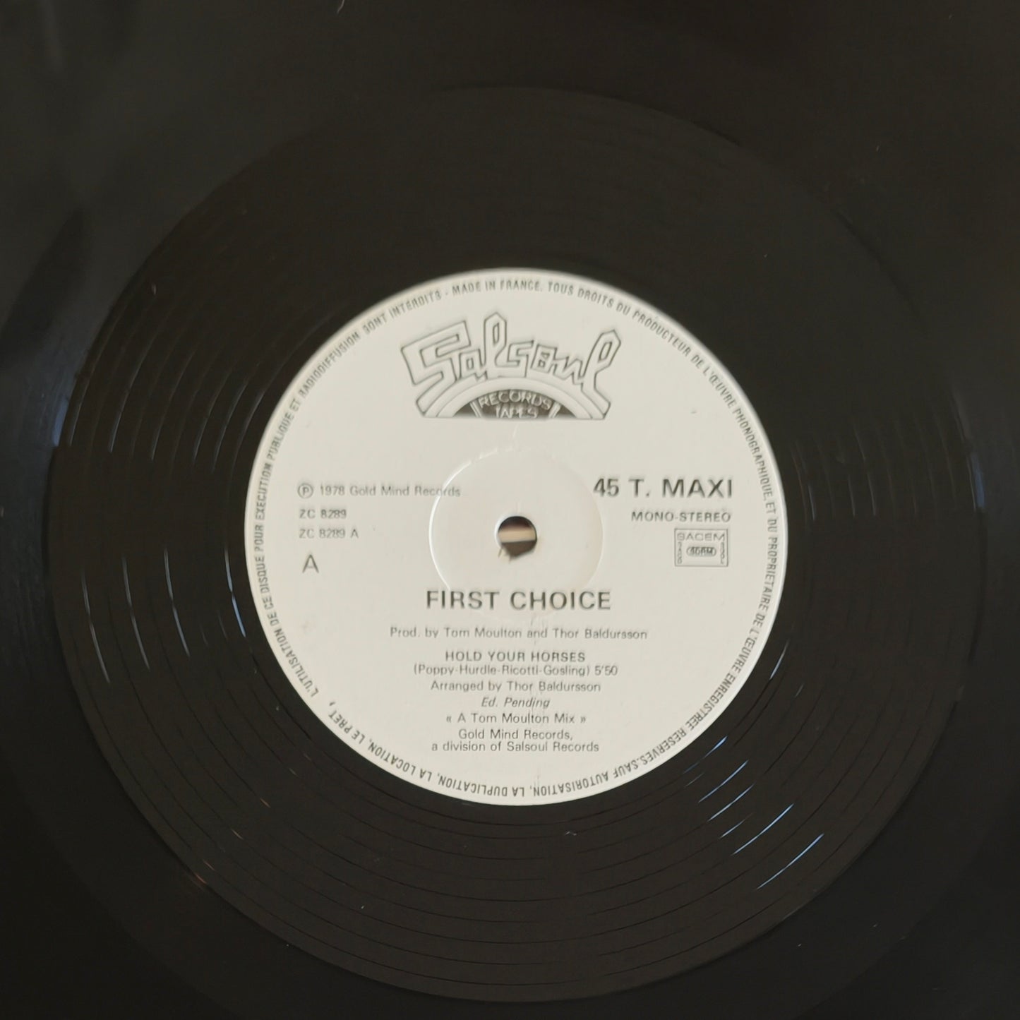 FIRST CHOICE - Hold Your Horses