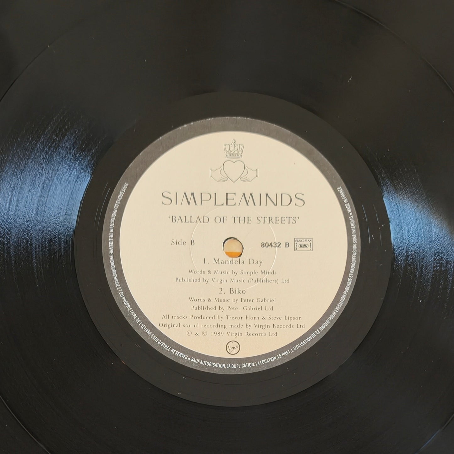 SIMPLE MINDS - Ballad Of The Streets