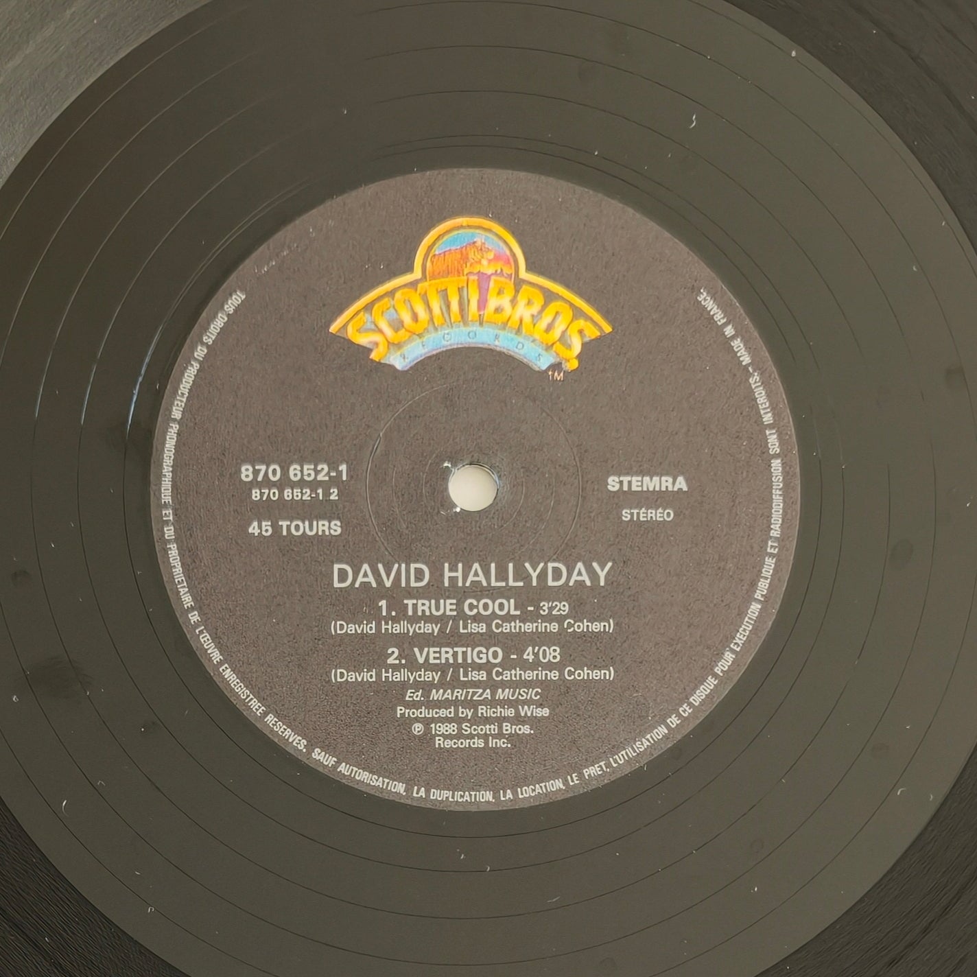 DAVID HALLYDAY - High