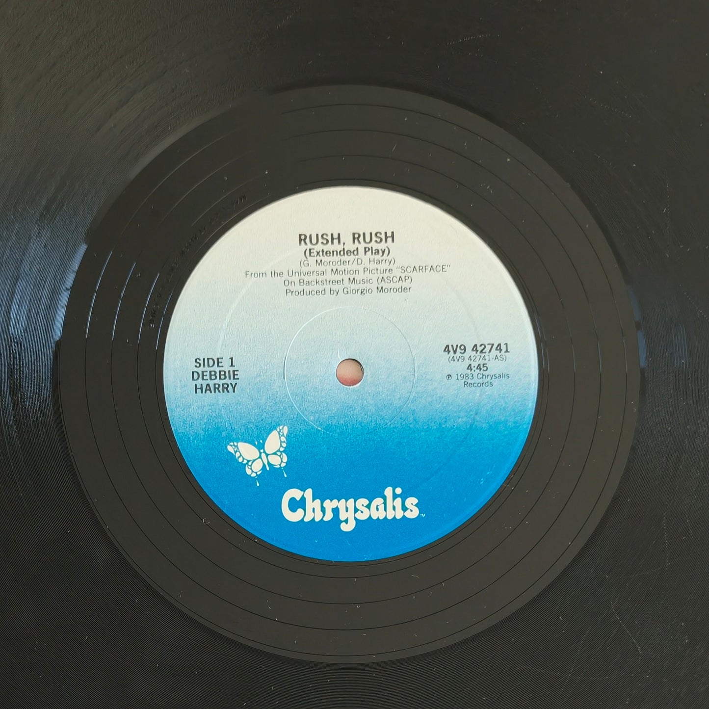 DEBBIE HARRY - Rush Rush (Special Extended Remix) (Pressage US)
