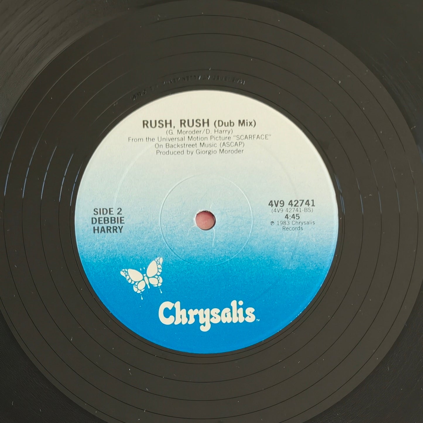 DEBBIE HARRY - Rush Rush (Special Extended Remix) (Pressage US)