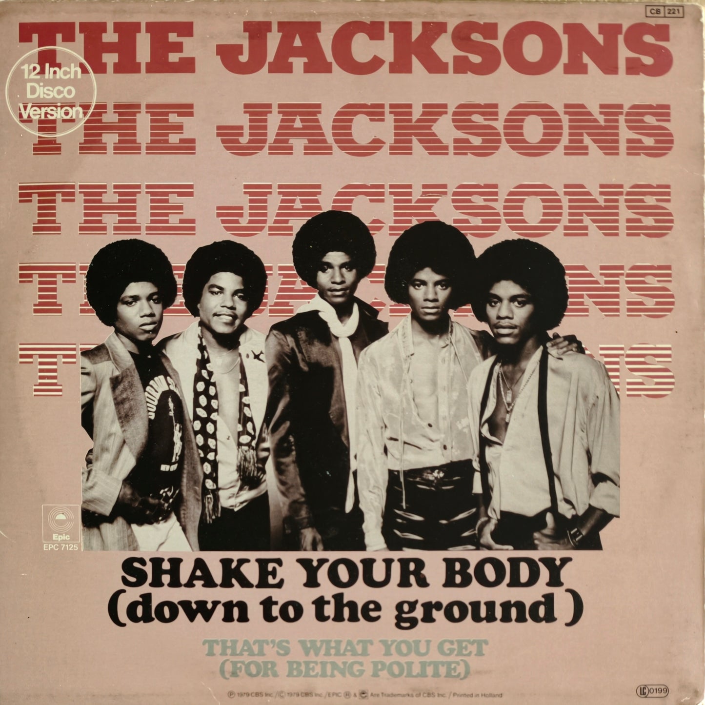THE JACKSONS - Shake Your Body (Down To The Ground)