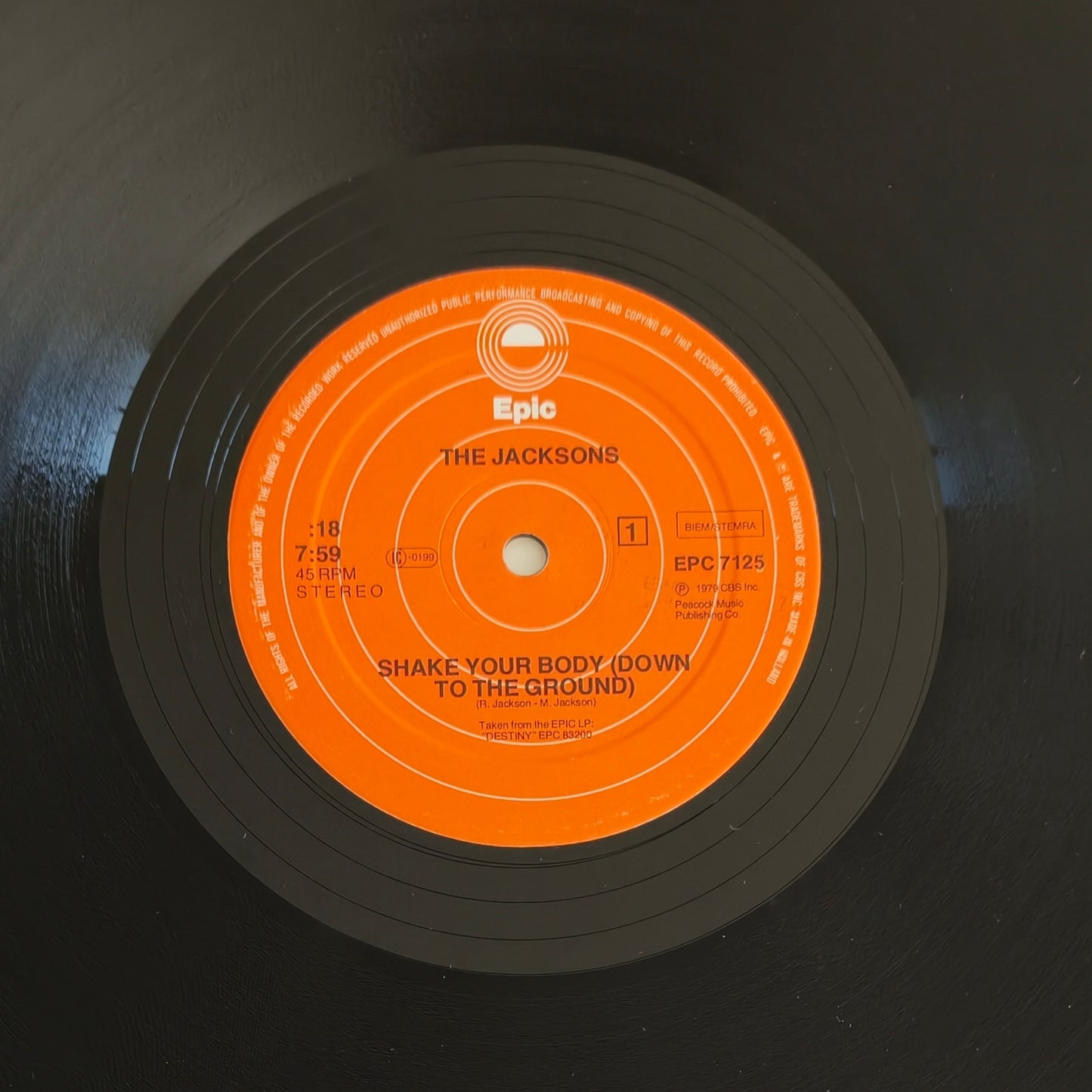 THE JACKSONS - Shake Your Body (Down To The Ground)